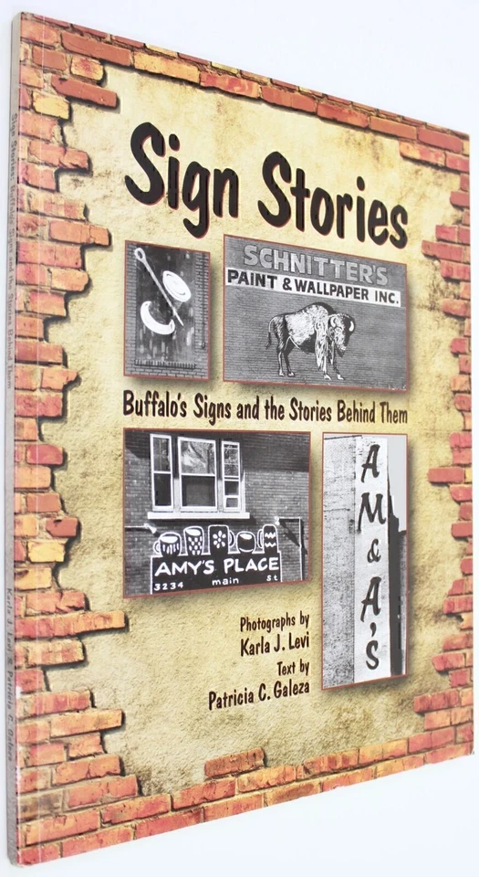 Buffalo NY Downtown Sign Local Business History Pizza North South East West Side - Image 3 of 4