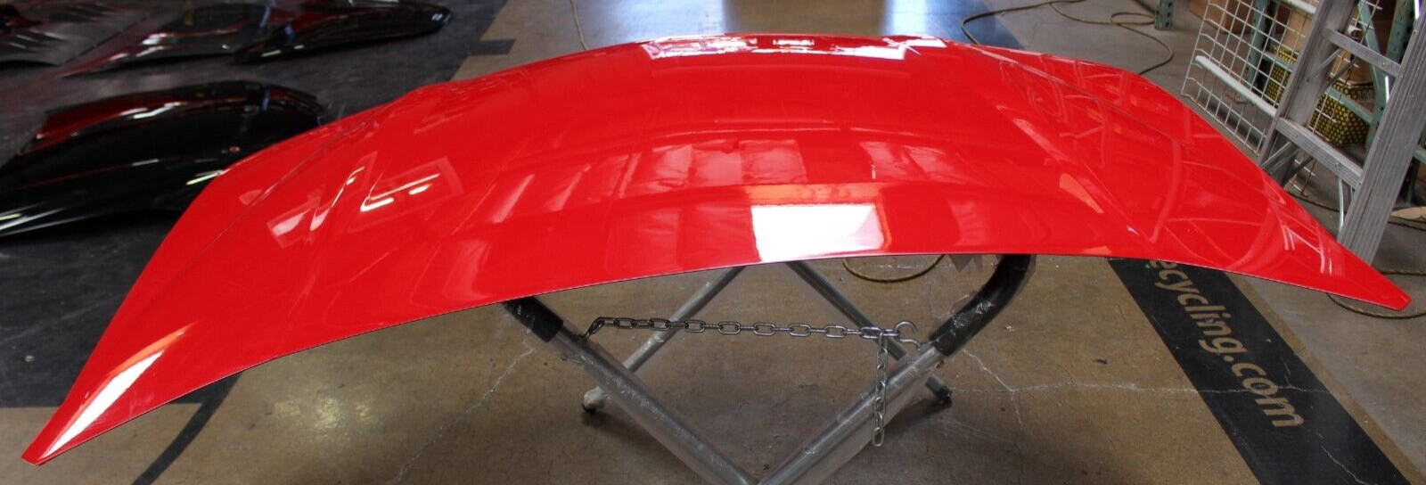 Lamborghini Urus, Front Hood, Red, Dinged, Used, P/N 4ML823029