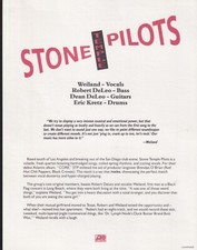 stone temple pilots   press info  for core 1992