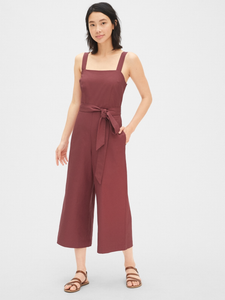 tall linen jumpsuit