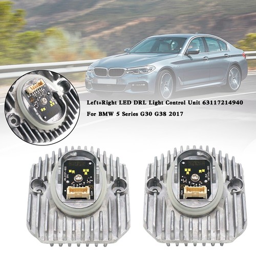 2xLED DRL Light Control Unit 63117214939/40 For BMW 5 Series G30 G38 2017-