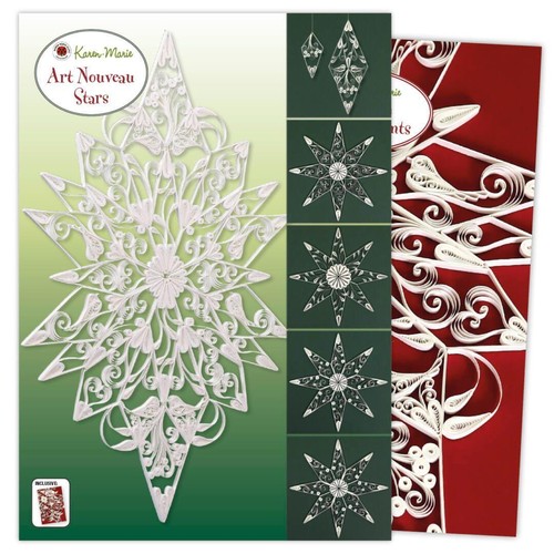 Karen Marie Klip: Art Nouveau Stars Quilling Anleitung