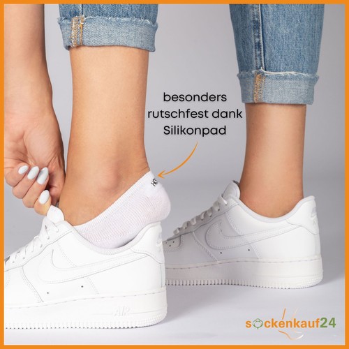 10-50 pares de zapatillas de algodón invisible almohadilla de silicona - Imagen 52 de 54