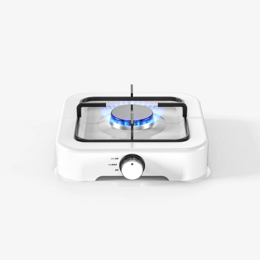 Outdoor Single Burner BBQ Cooker Cast Iron Propane LPG Gas Camping Stove 2200W - Picture 8 of 15