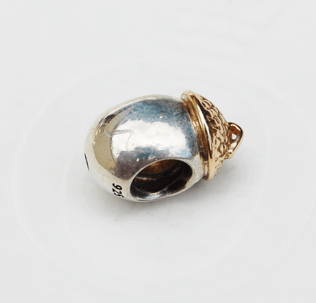 Genuine Pandora two-tone Charm \