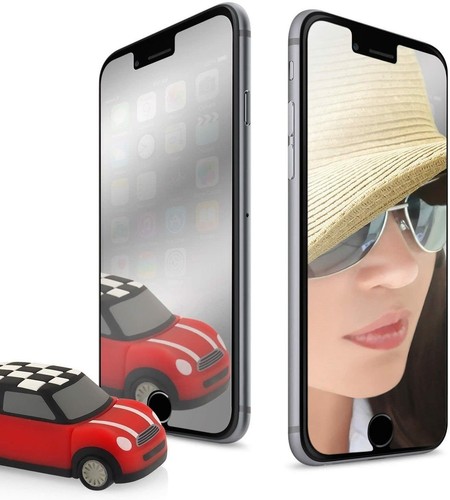 2 Pack Mirror LCD Touchscreen Protective Film Screen Protector Apple iPhone USA - Picture 2 of 2