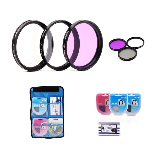 3Pcs UV CPL FLD Lens Filters Sets for 37/39/43/46/49/52/55/58/62/67/72/77/82mm - Picture 21 of 36