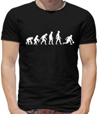 Evolution des Menschen Bowling Herren - Ten Pin Schüssel - Melone - Hobby -