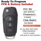 Replacement for 2022-2024 FORD MAVERICK REMOTE FLIP KEY FOB N5F-A08TAA 164-R8269