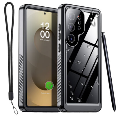 For Samsung Galaxy S24 FE S25 Ultra Case Waterproof Shockproof Heavy Duty Cover