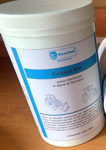 Grasso Blu al litio/calcio confezione da 1000ml - NLGI 2, x trattori, ruspe etc. - Foto 3 di 5