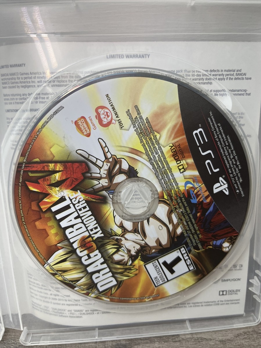 Dragon Ball XenoVerse (Sony PlayStation 3, 2015) No Manual Anime Fighting  Game 722674111867