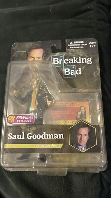 UNOPENED Breaking Bad Better Call Saul Goodman PX Previews Exclusive 6'' Figure