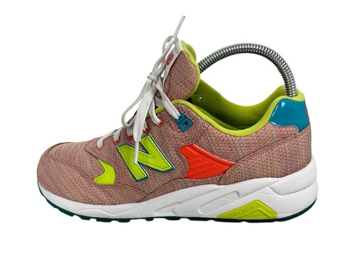 New Balance 580 Womens US 8.5 Sneakers Giallo wrt580sp Pink Multicolor - Picture 4 of 14