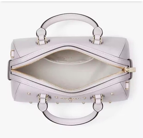 NWT Kate Spade New York Madison Studded Small Duffle Crossbody Bag Lilac Moonlig - Picture 12 of 12
