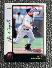 🔥JEFF BAGWELL 1998 BOWMAN CHROME REFRACTOR!🔥ASTROS HOF!