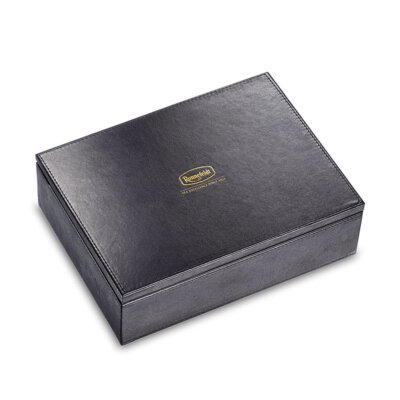 Ronnefeldt - Black Leather Teavelope Treasure Chest