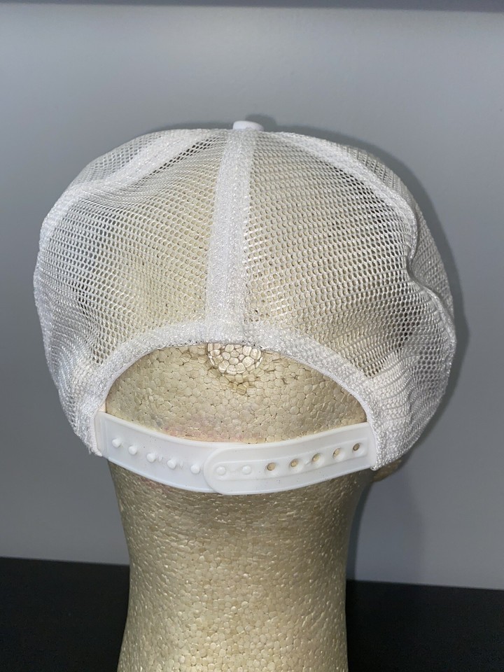 Trucker Hat Baseball Cap Vintage Snapback Mesh Miller Beer Racing Team ...