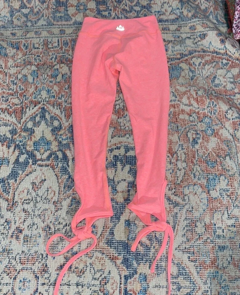 beyond-yoga spacedye forever tied wrap tie leggings