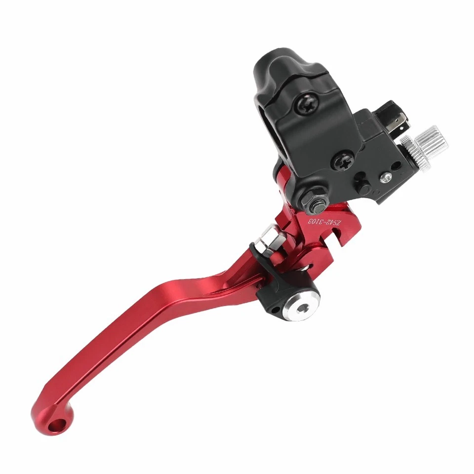 Barra de embrague CNC 7/8" 22 mm manija percha para HONDA CRF125F/150F/230F CRF250L Foto 4 de 4