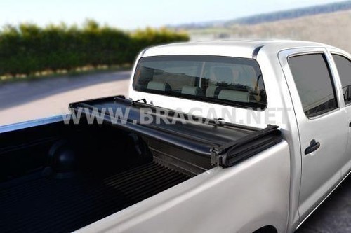 Überrollbügel + gebogene Tonneauabdeckung + Leuchtfeuer + Stange passend für Fiat Fullback 2016 - 2019 - Bild 11 von 12