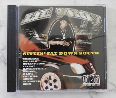 Vintage LIL' TROY ''SITTIN' FAT DOWN SOUTH '' CD - 1999 Short Stop Records