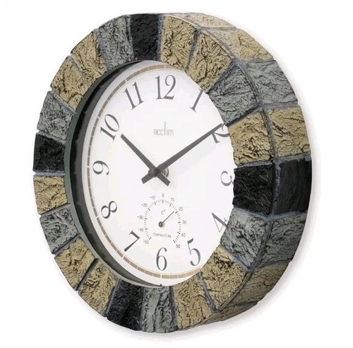 Acctim Bowfell Wall Clock Outdoor & Indoor As seen in John Lewis Weather proof - Picture 2 of 9