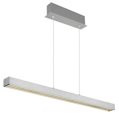 Globo Hängeleuchte Pendelleuchte LED CCT Memoryfunktion Gebürstet 150cm