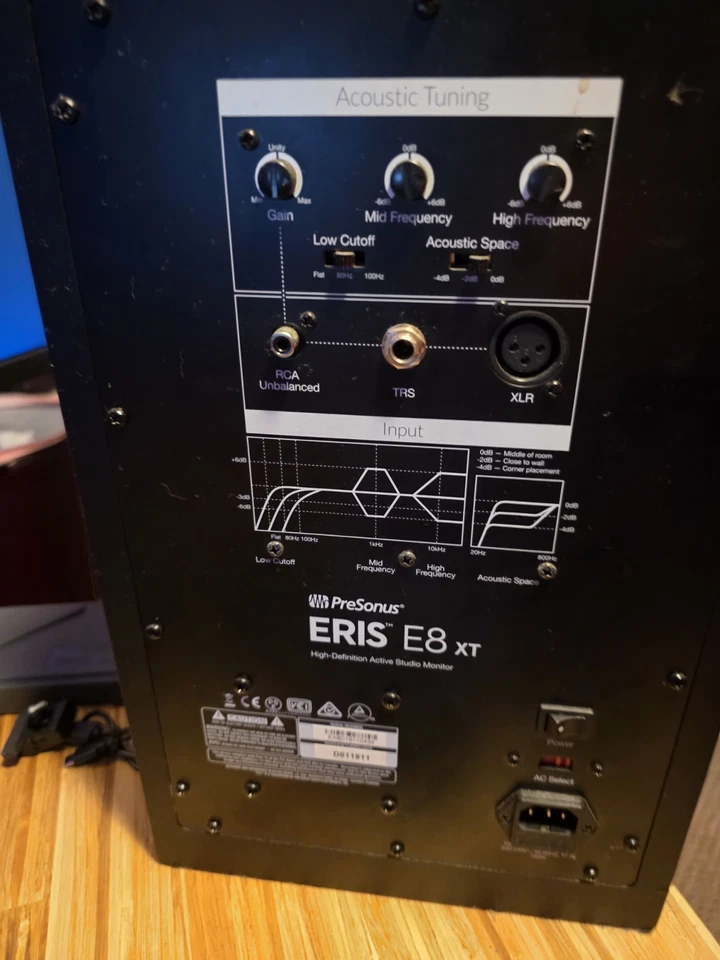 PAR de altavoces Presonus Eris E8 Active Studio Monitor Foto 2 de 4