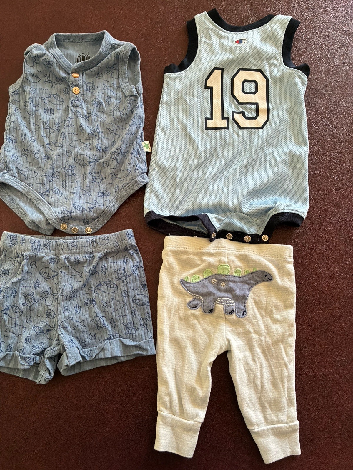 3M, 3-6 M  Millie, Carters, and Champion Boys Lot. image 2