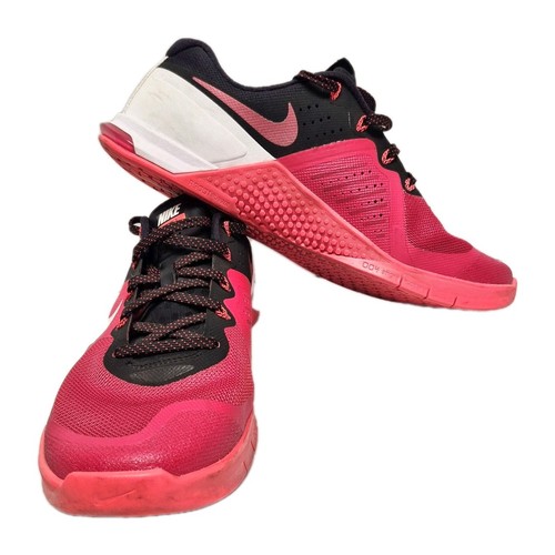 Nike Metcon 2 Mens Size 10 Red Athletic CrossFit Training Shoes 819899-610 - Picture 3 of 8