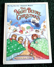 Vintage The Night Before Christmas HBDJ illus by Kathy Wilburn Golden Book