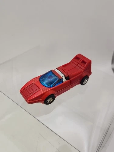 Vintage  MR-07 Bandai GOBOTS Machine Robo Turbo Tonka Red Racecar Transformer
