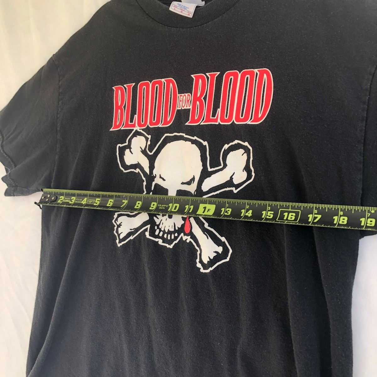 Blood For Blood Victory Records Vintage 90s Shirt L Hardcore Punk