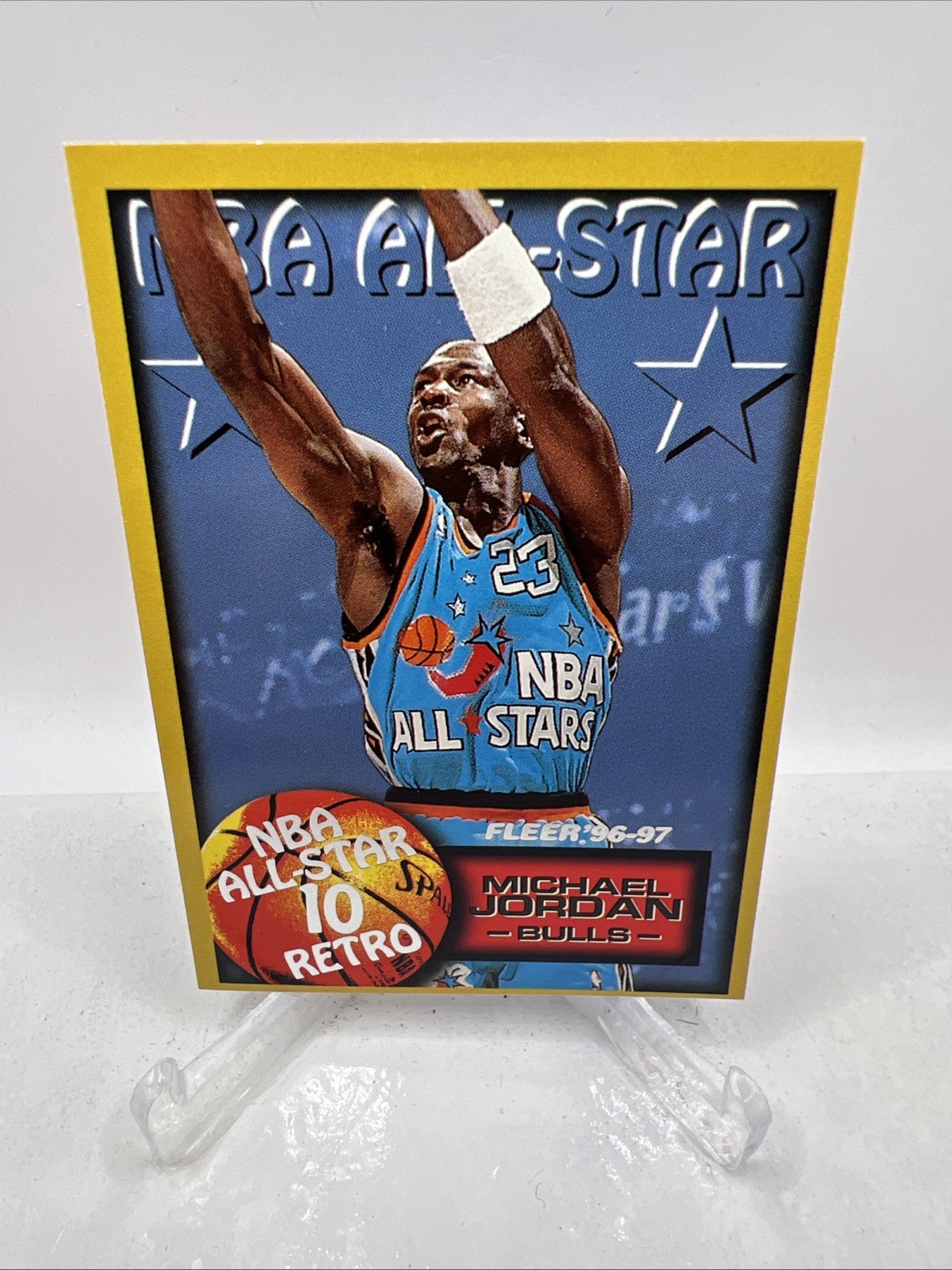 1996-97 Fleer - NBA All-Star Retro Michael Jordan #282