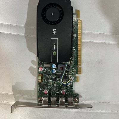 Nvidia NVS 510 2GB GDDR3 4-Mini DisplayPort PCI-E Graphics Video Card 0G5Y6D