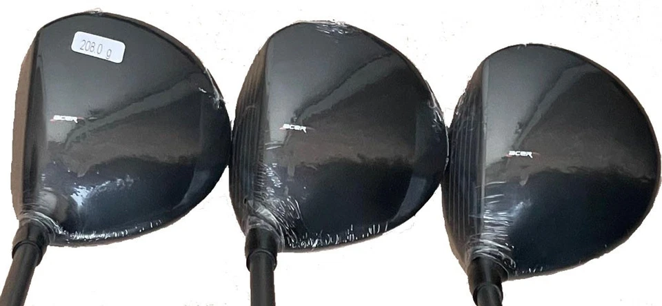 NEW ACER XV TaylorFit #3,5, 7 Fairway Woods Graphite Stiff Standard Mens Set - Image 2 of 2