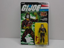 SUPER7 G.I JOE COBRA O-RING STYLE python PATROL COMMANDER REACTION FIGURE NEW