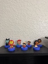 Disneyland 70th Anniversary McDonald s Happy Meal Toy Figures 2025 Lot of 7