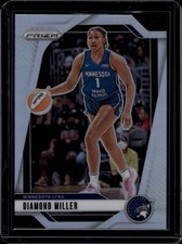 2024 Panini Prizm WNBA - Diamond Miller - #63 Silver Prizms Minnesota Lynx