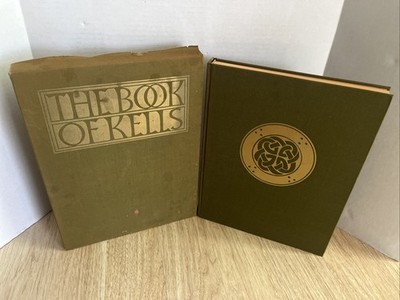 THE BOOK OF KELLS 1974 Francoise Henry HB w/Slipcover 1st American Edition
