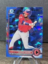 2022 Bowman Draft Sapphire Edition #BDC-53 George Valera Cleveland Guardians