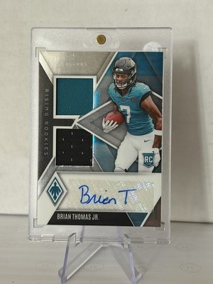 2024 Phoenix - Rookie Dual Patch Auto Brian Thomas Jr. Silver /125 (AU, MEM, RC)