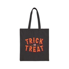 Fun Halloween Trick or Treat Tote Bag Candy Eco-friendly Bag Reusable Canvas