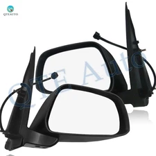 Pair 2 Left-Right Side Power Foldaway View Mirror For 2005-2021 Nissan Frontier