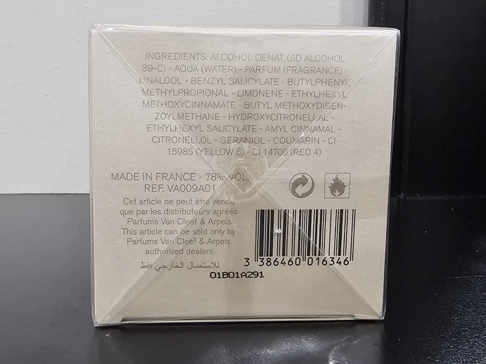 VAN CLEEF ORIENS AND ARPELS EDP 3,3 OZ/100 ML NUEVO SELLADO Foto 4 de 4