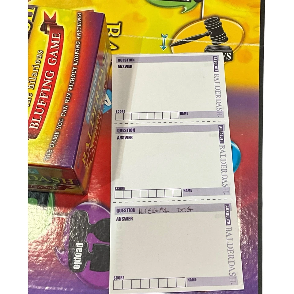 Absolute Balderdash 'The Hilarious Bluffing Game' by Drumond Park 12+ Complete - Image 4 of 4