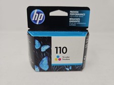 HP 110 Tri-Color Genuine Ink Cartridge CB304AN Photosmart A310 A320 EXP 07/17