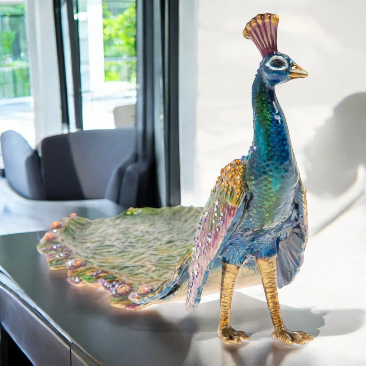 家具 SWAROVSKI Peacock Swarovski Peacock Indiana OTHER Swarovski Collectibles for sale | eBay