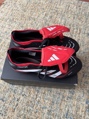 #ad Adidas Predator Pro FG Moments Limited Edition White red Size 10 $250.00
